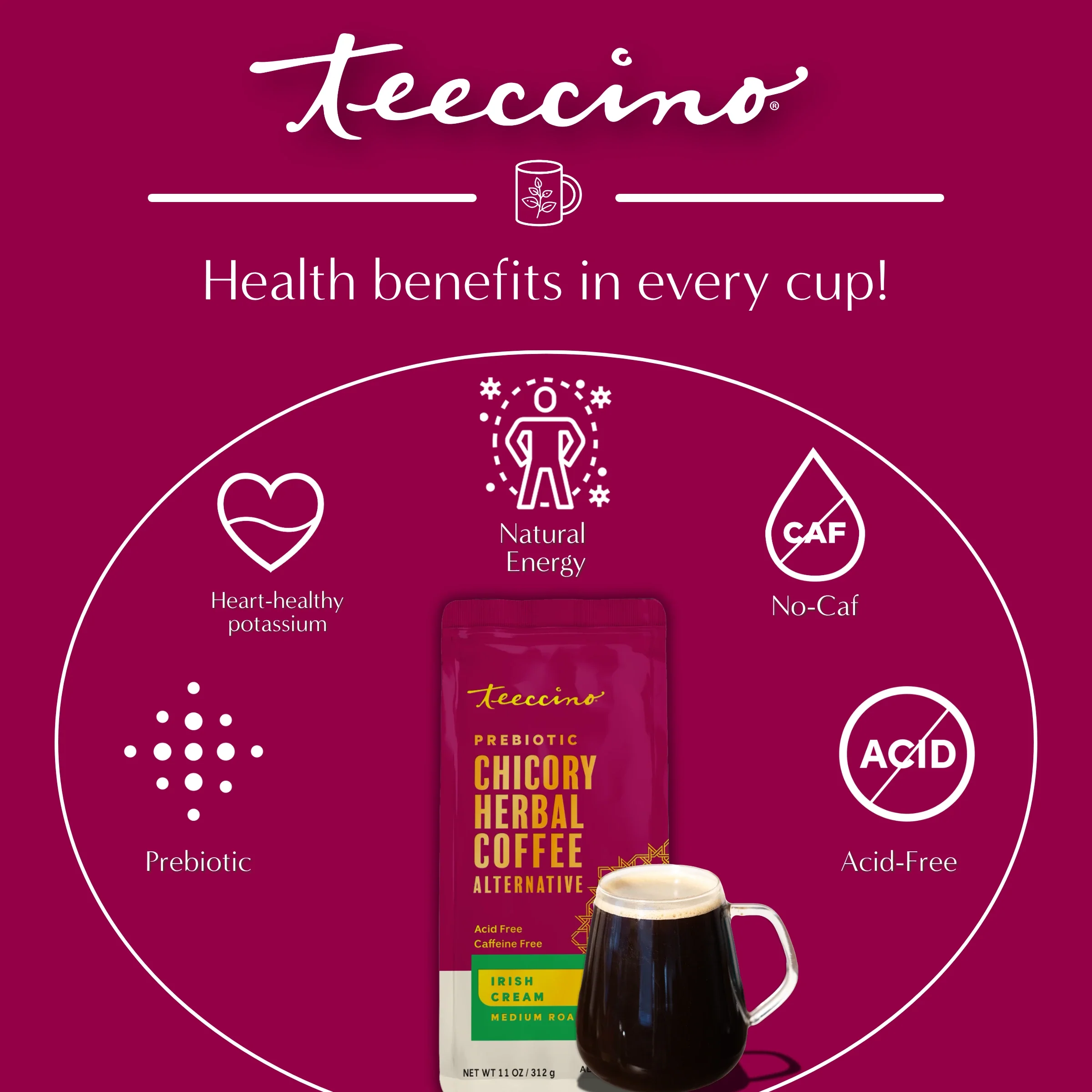Irish Cream Herbal Coffee - Image 11