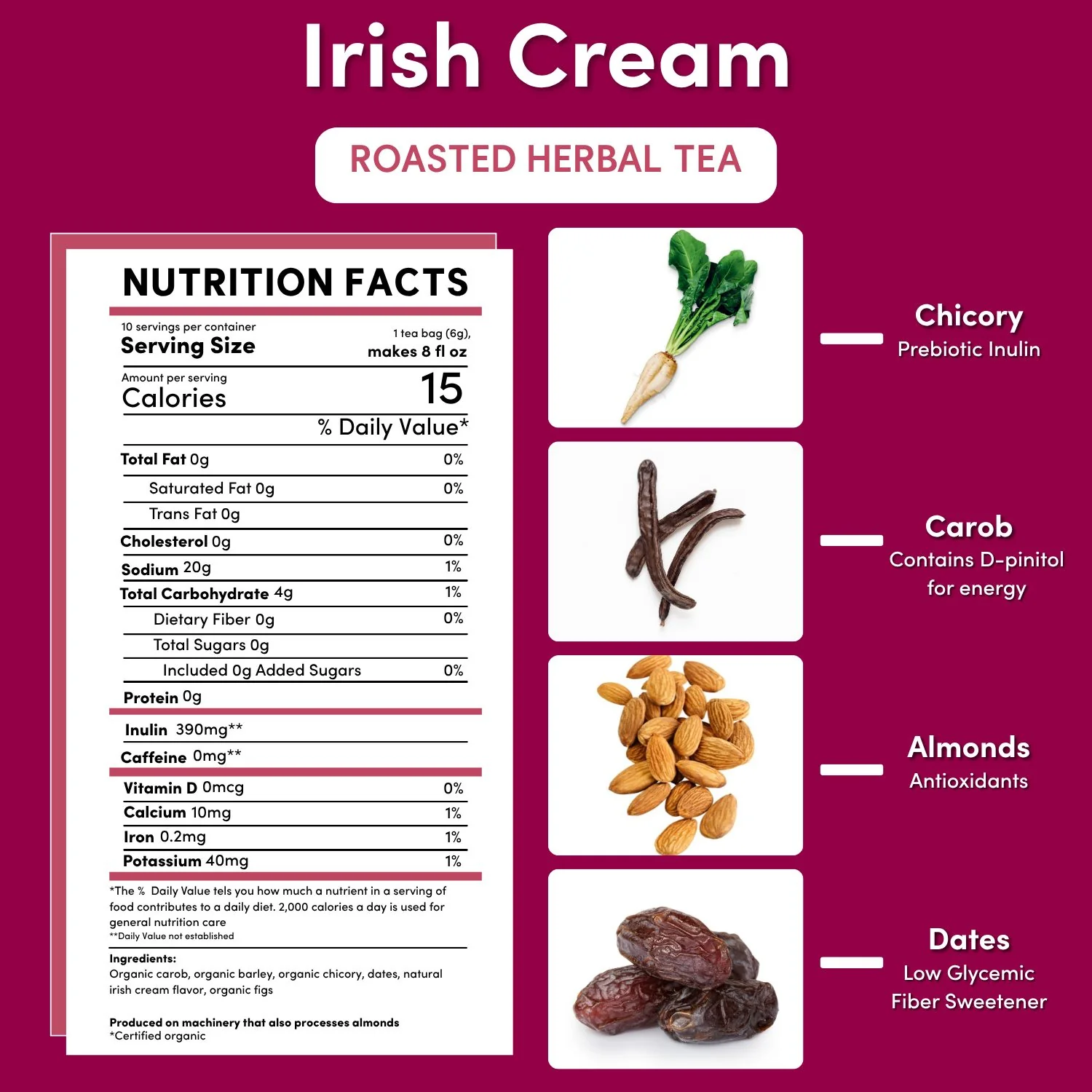 Irish Cream Roasted Herbal Tea - Image 18