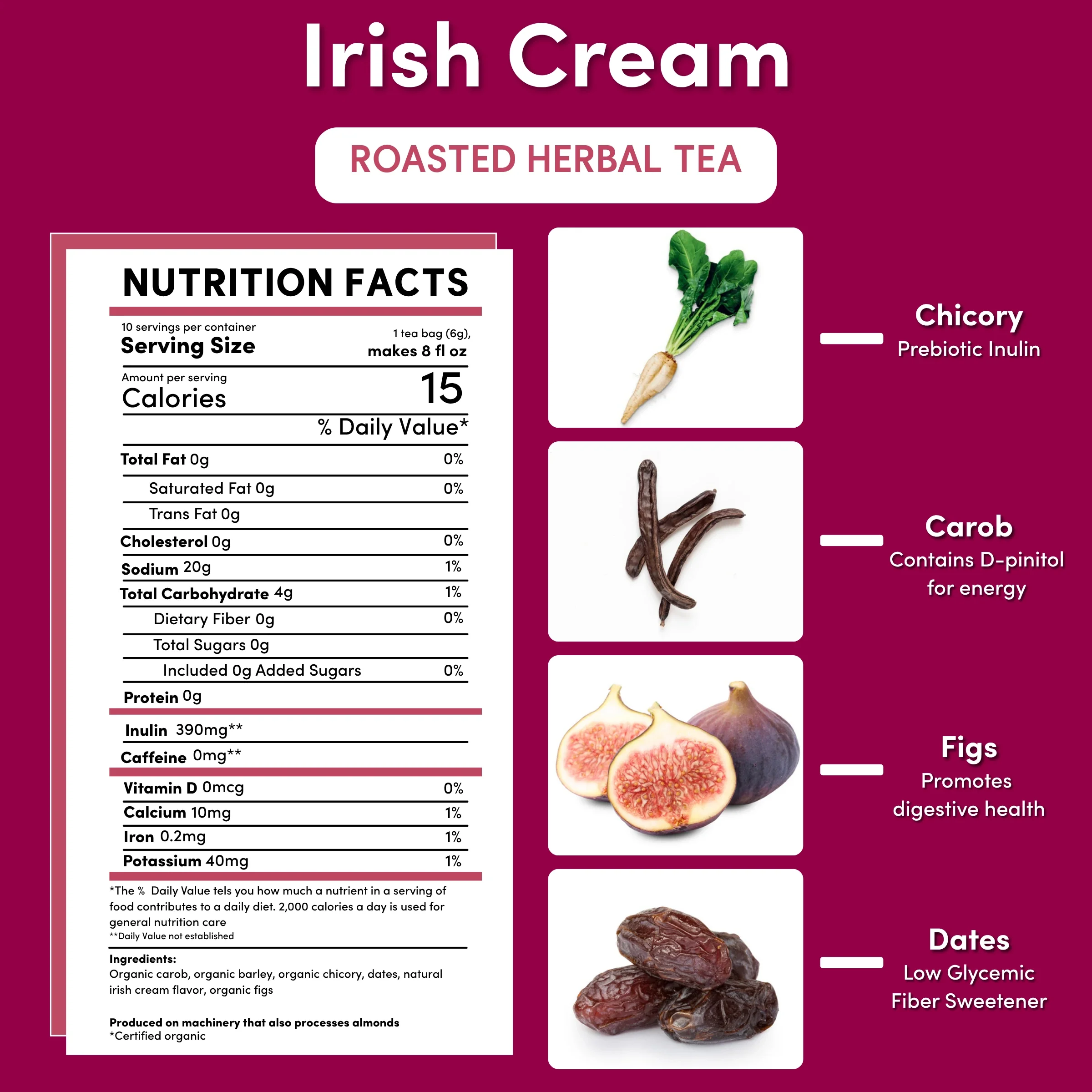 Irish Cream Roasted Herbal Tea - Image 23