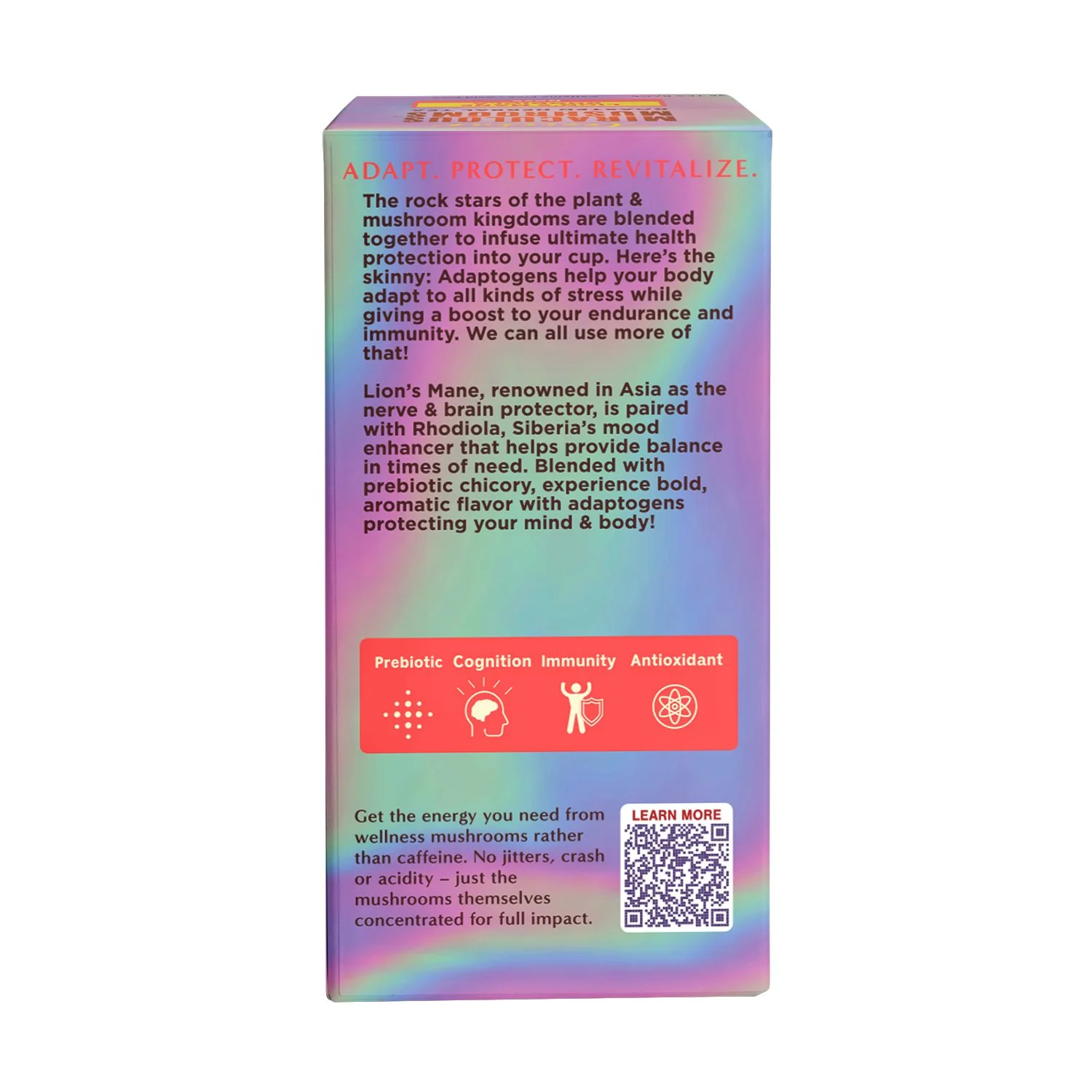 Lion's Mane Rhodiola Rose Mushroom Herbal Tea - Image 13