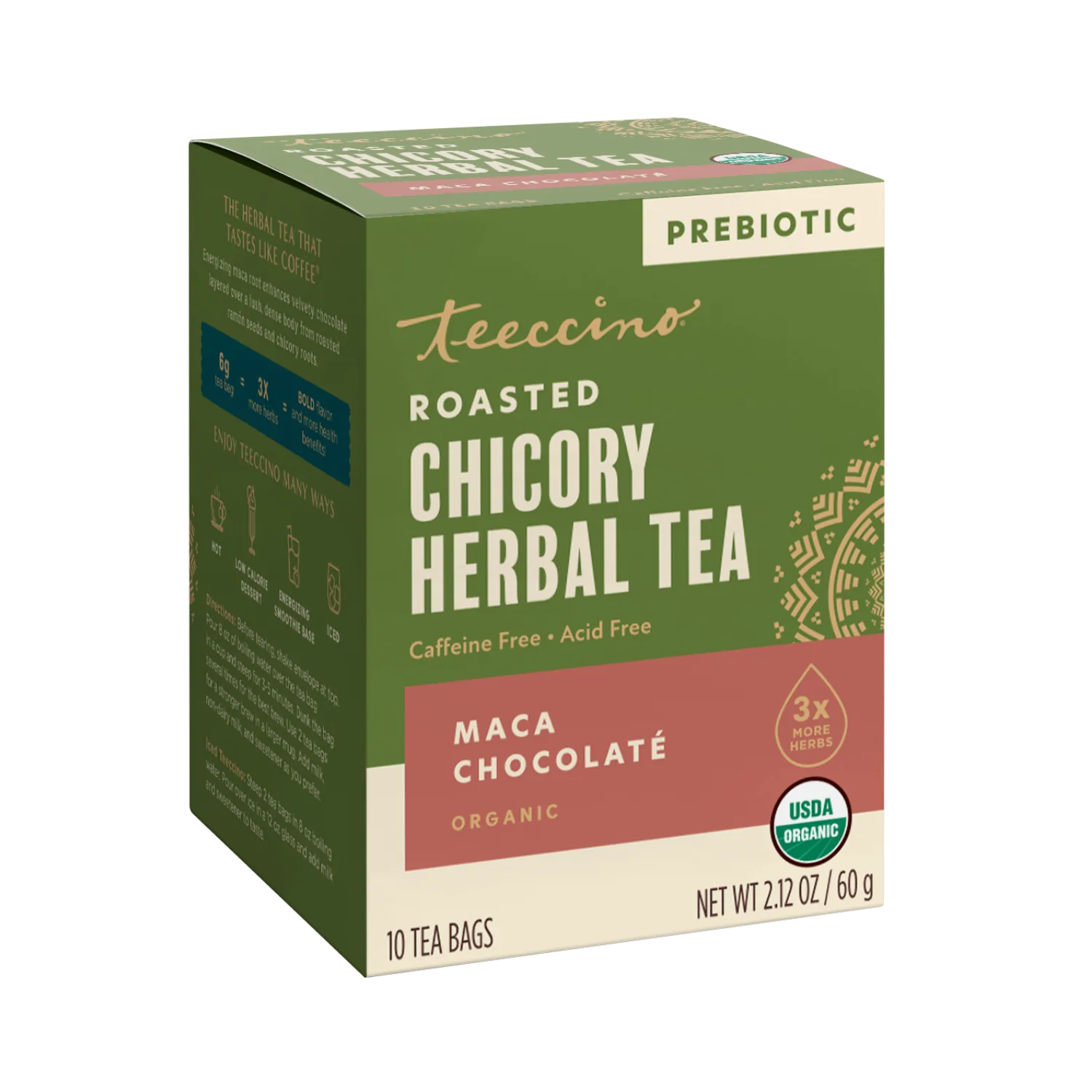 Maca Chocolate Roasted Herbal Tea - Image 14
