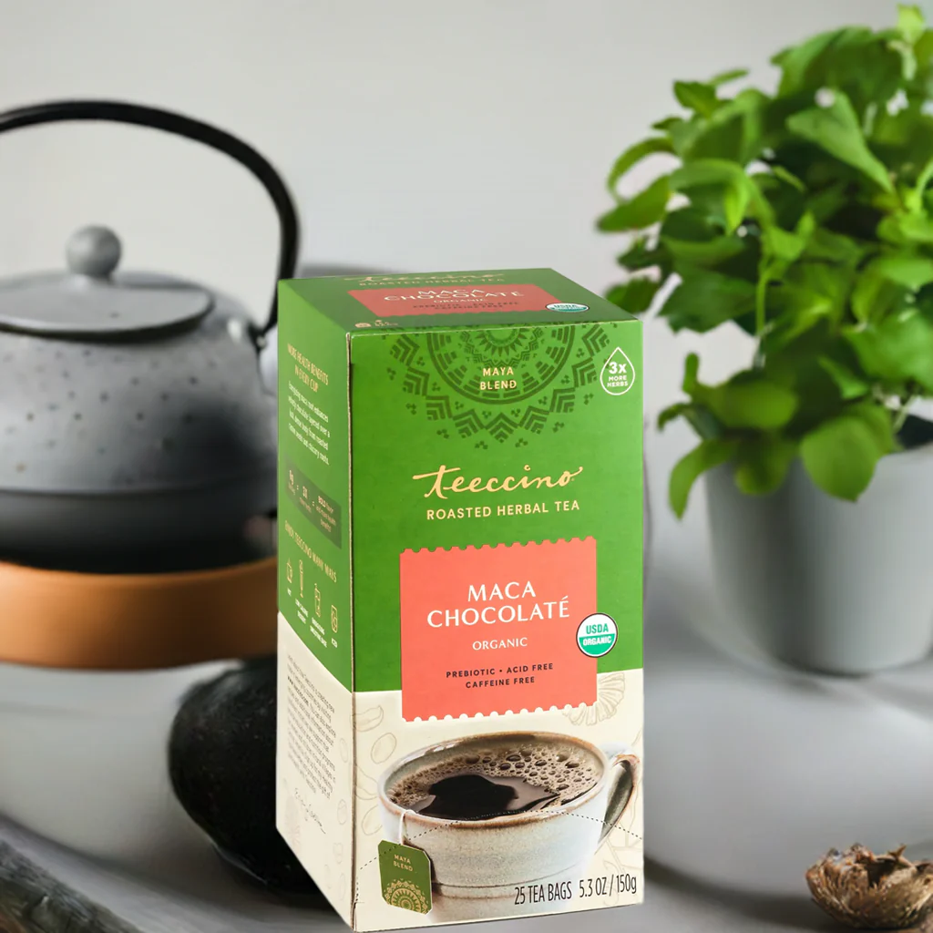 Maca Chocolate Roasted Herbal Tea - Image 7