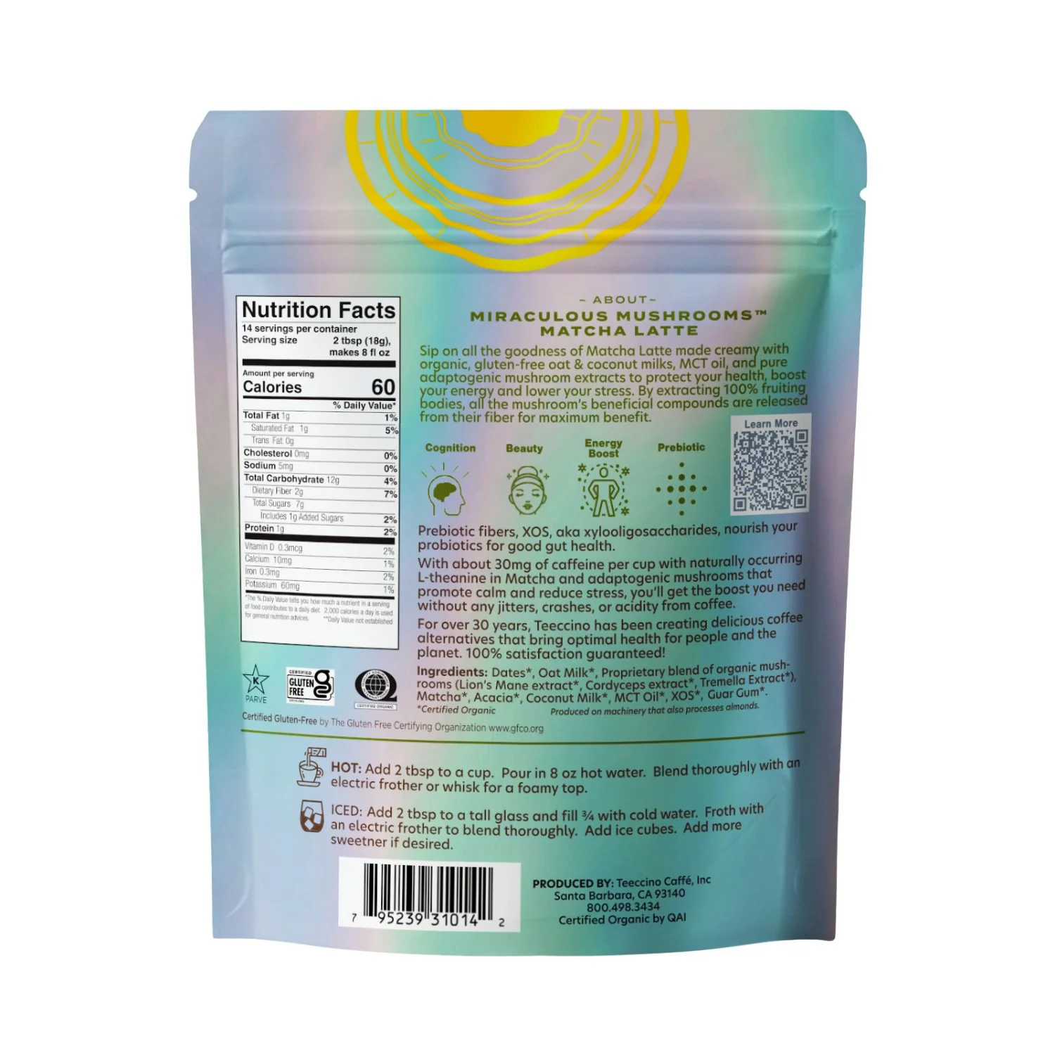 Miraculous Mushrooms® Matcha Latte - Image 10
