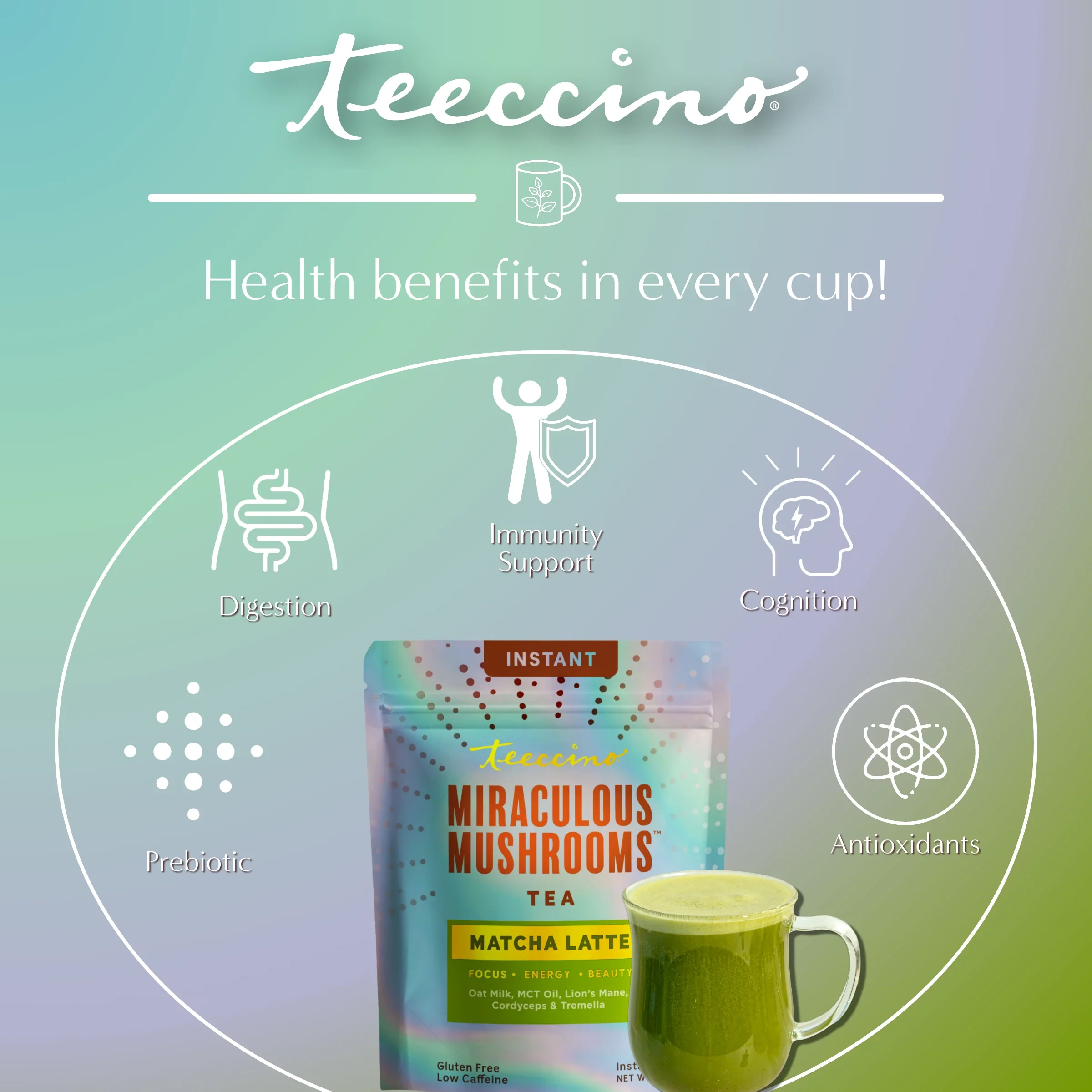 Miraculous Mushrooms® Matcha Latte - Image 16