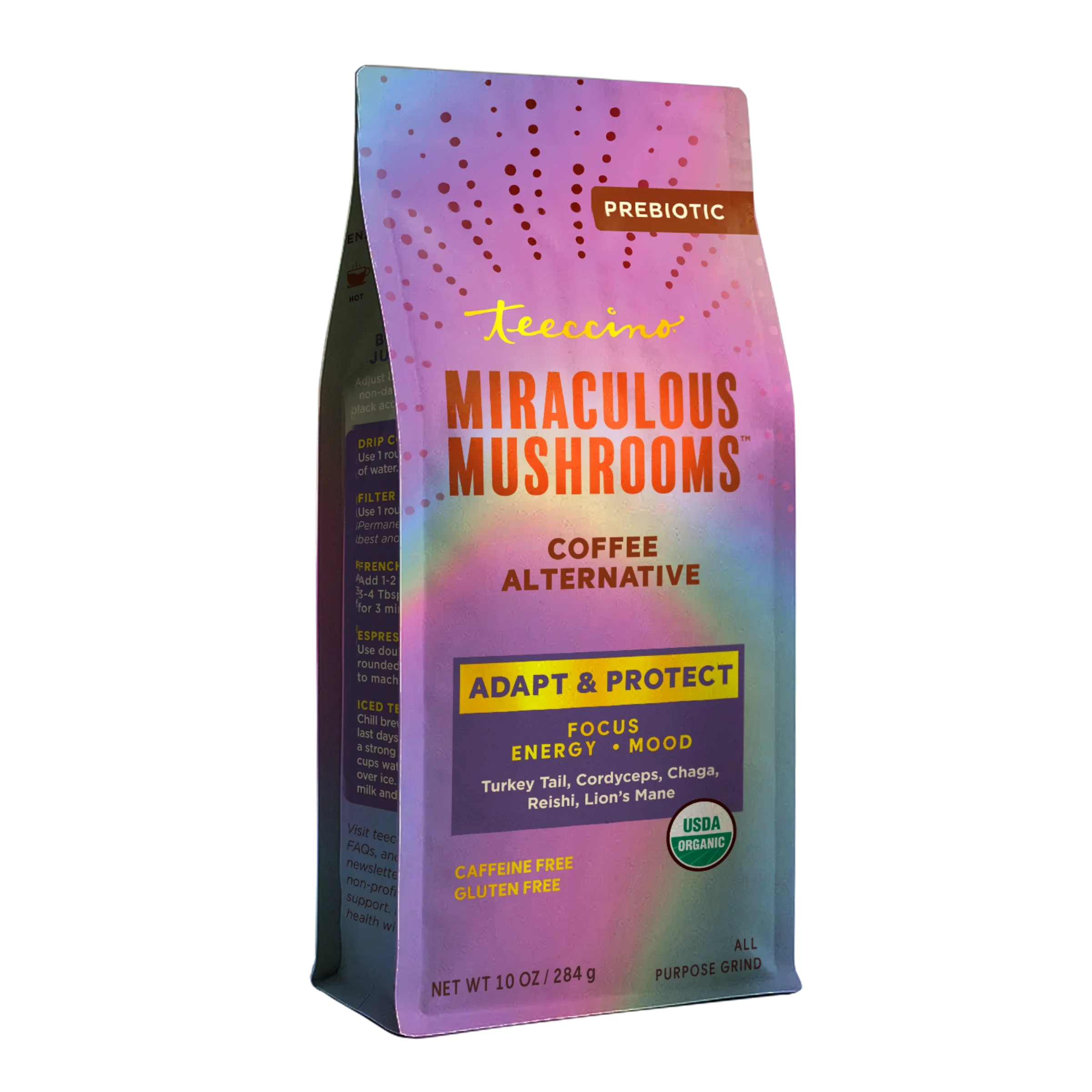 Miraculous Mushrooms® Adapt & Protect Herbal Coffee