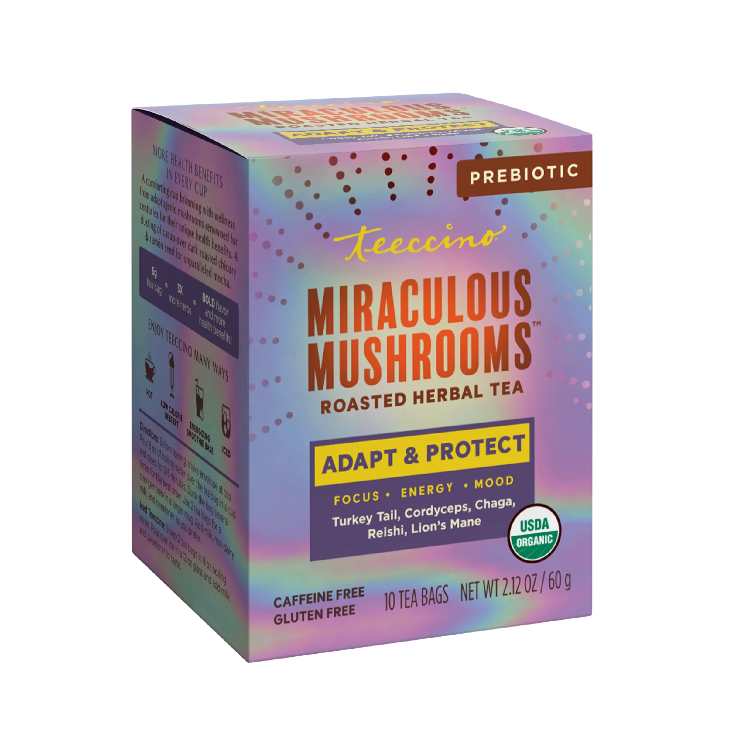 Miraculous Mushrooms® Adapt & Protect Herbal Tea - Image 11