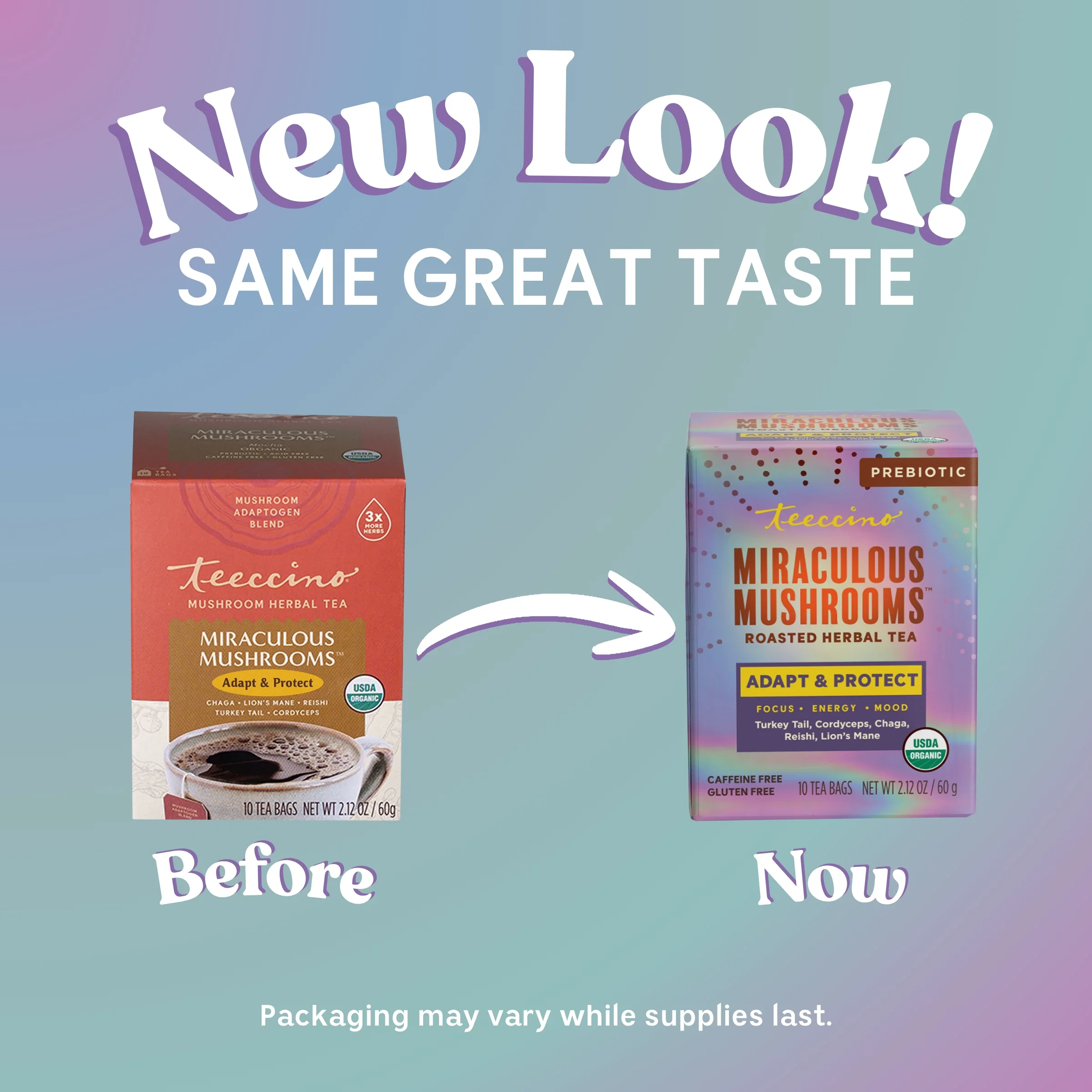 Miraculous Mushrooms® Adapt & Protect Herbal Tea - Image 14