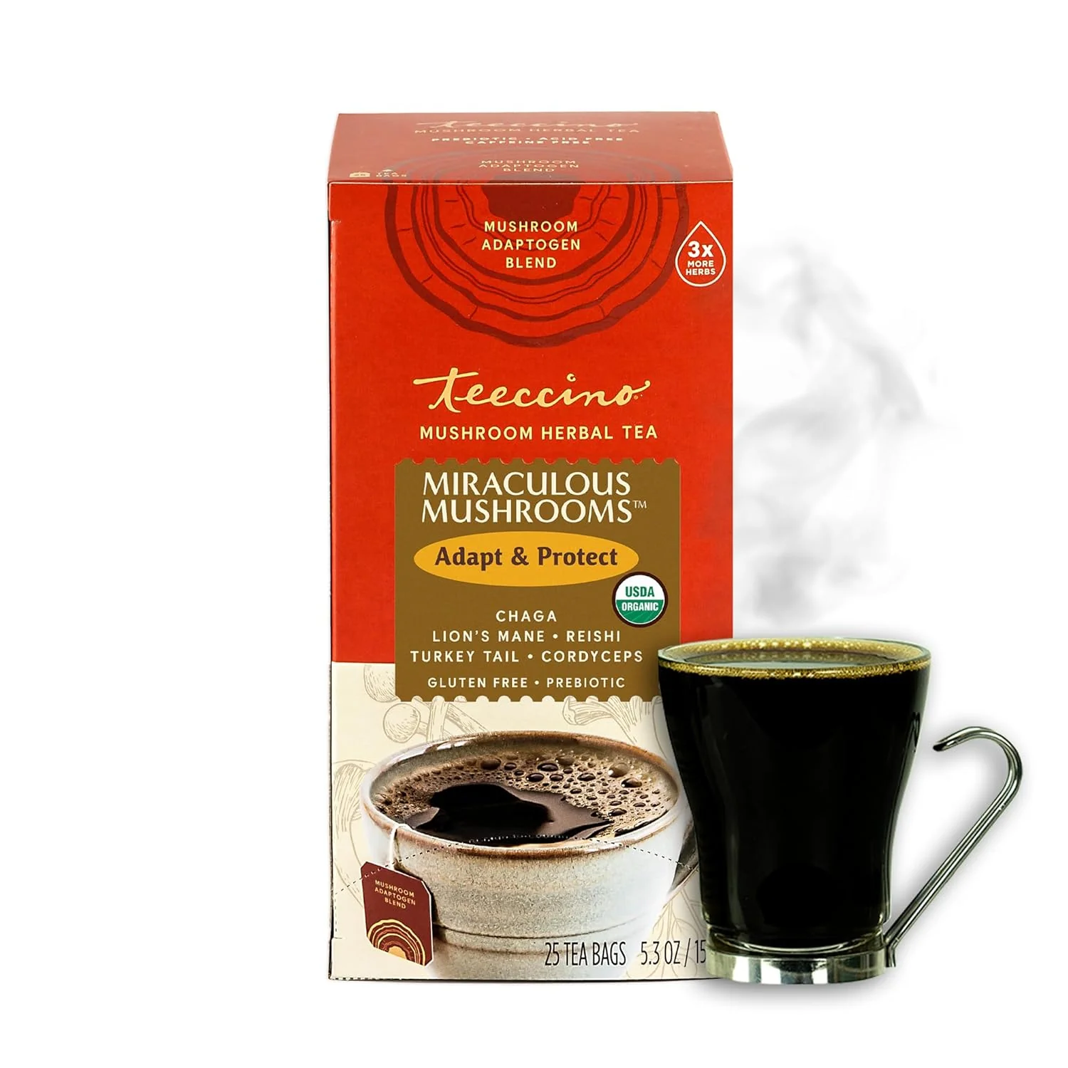 Miraculous Mushrooms® Adapt & Protect Herbal Tea - Image 6