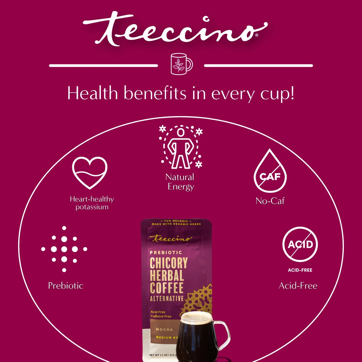 Mocha Chicory Herbal Coffee - Image 10