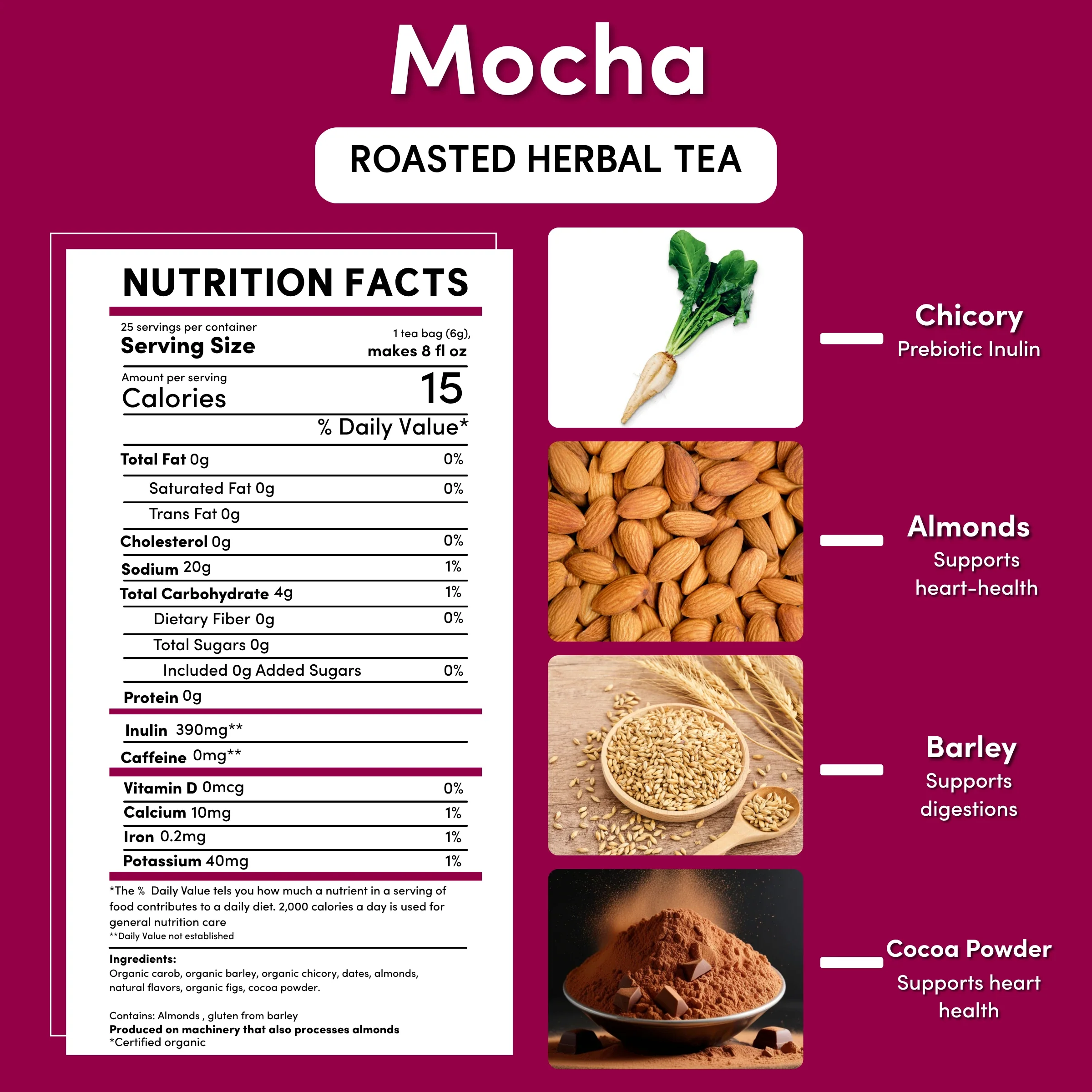 Mocha Roasted Herbal Tea - Image 6