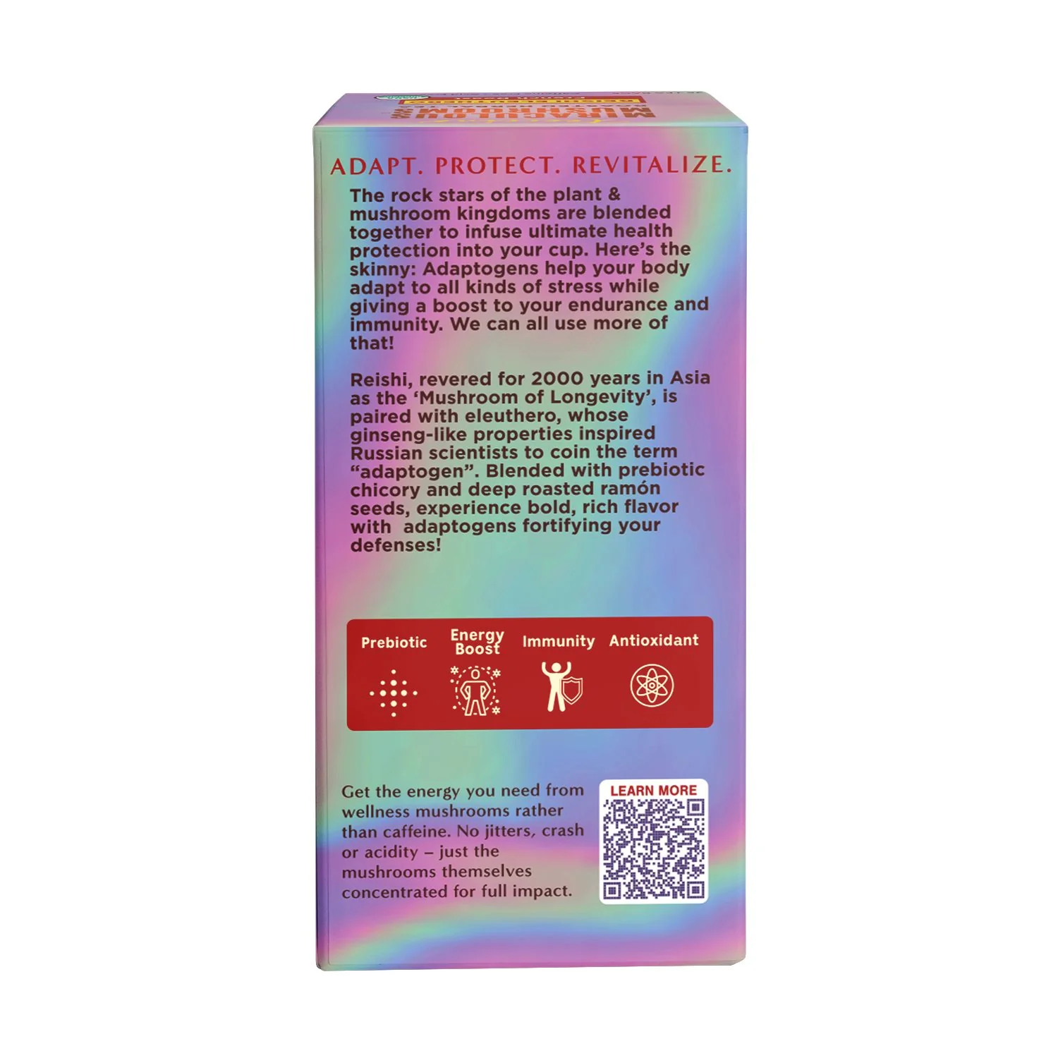 Reishi Eleuthero French Roast Mushroom Herbal Tea - Image 11