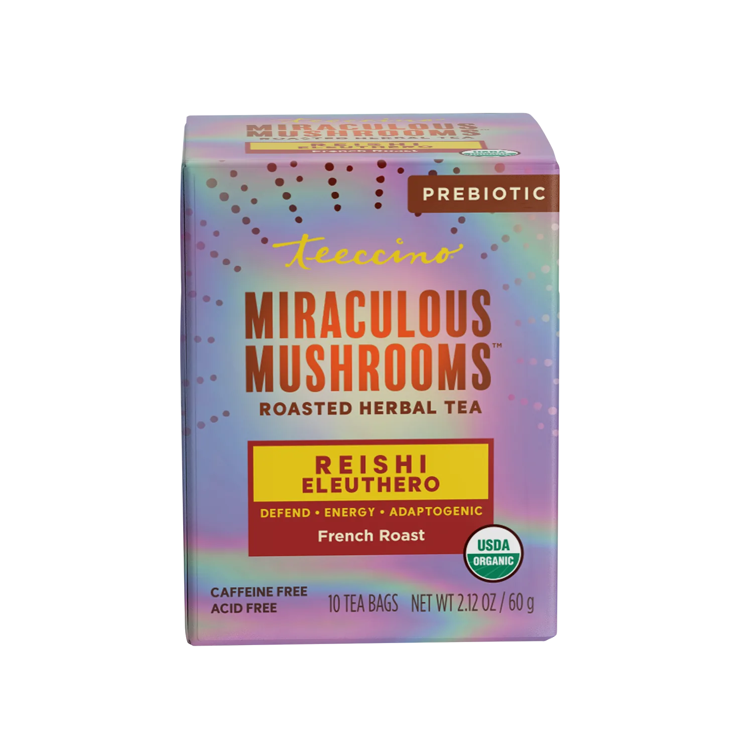 Reishi Eleuthero French Roast Mushroom Herbal Tea - Image 22