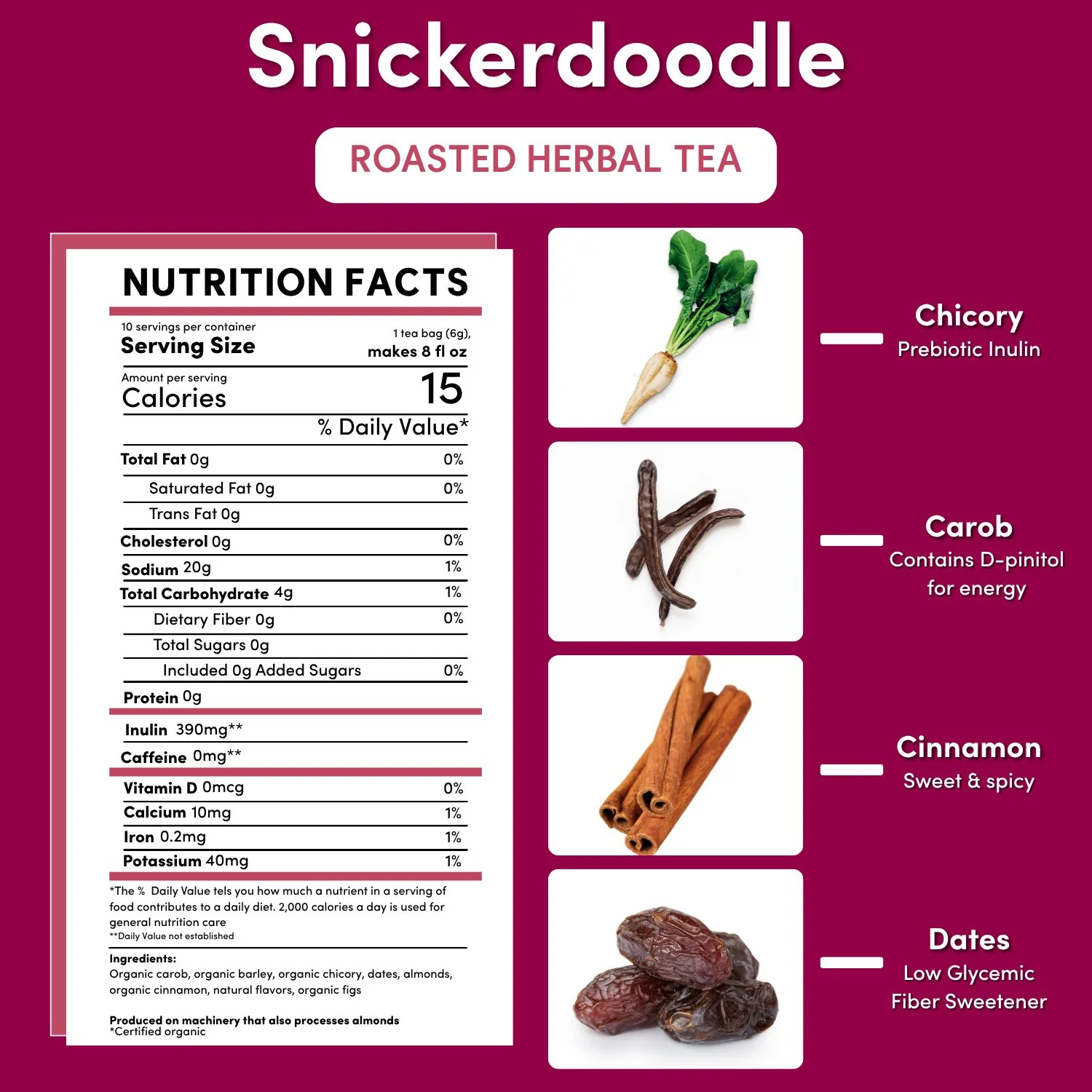 Snickerdoodle Roasted Herbal Tea - Image 18