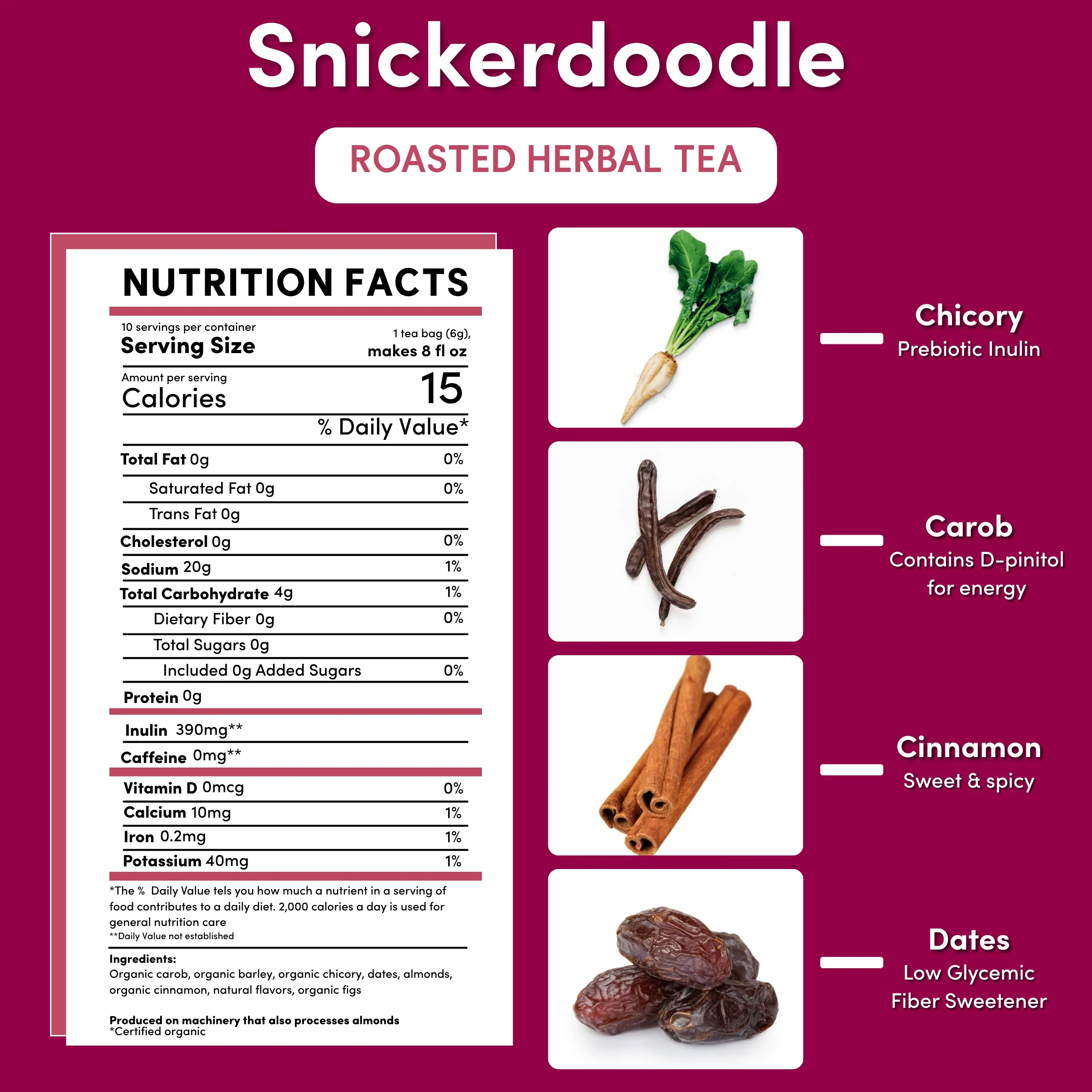 Snickerdoodle Roasted Herbal Tea - Image 23