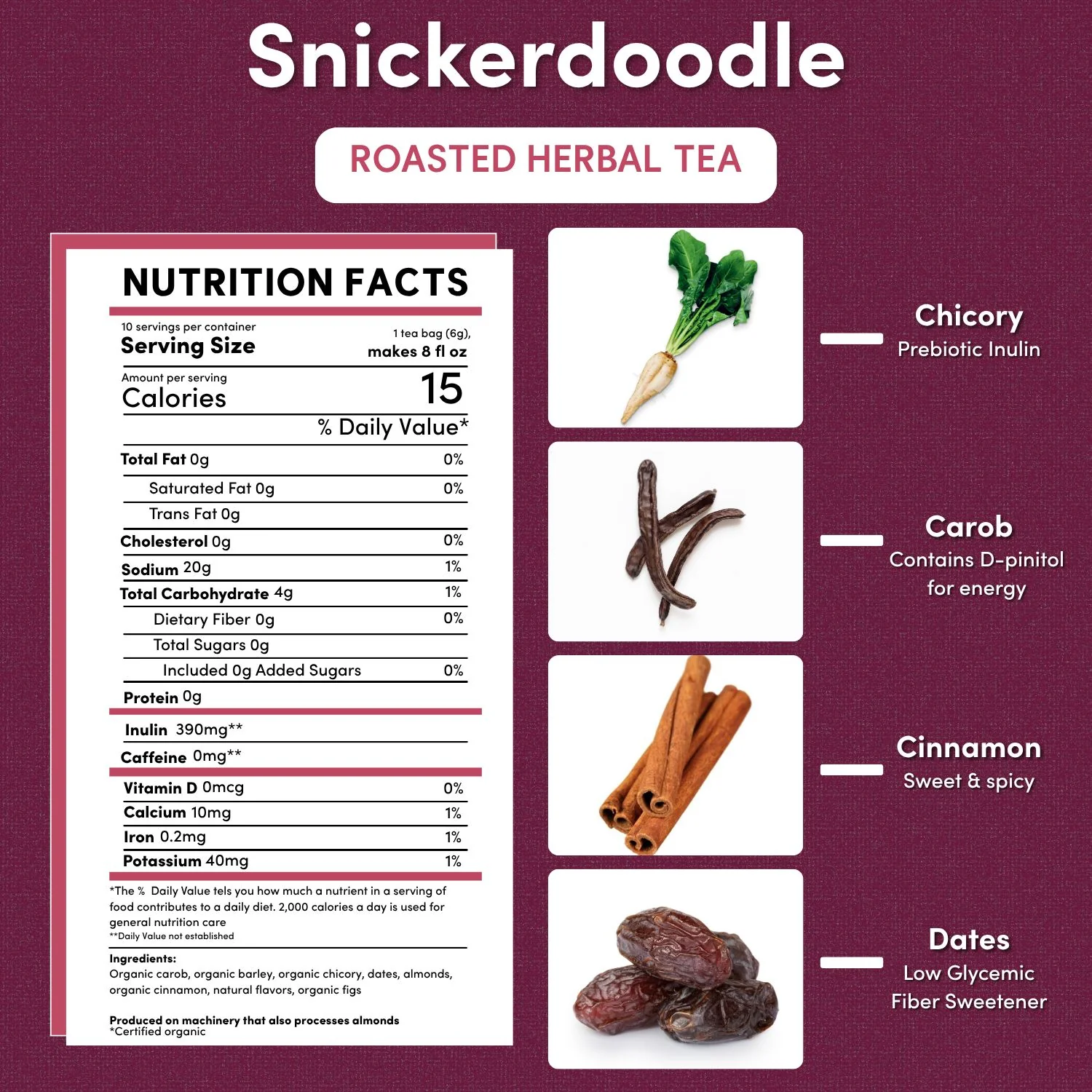 Snickerdoodle Roasted Herbal Tea - Image 8
