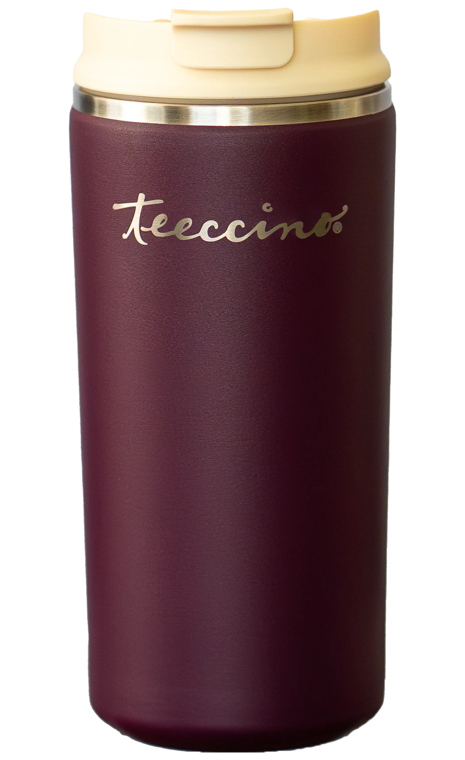 Teeccino Stainless Steel Insulated Travel Mug (Plum) - Image 2