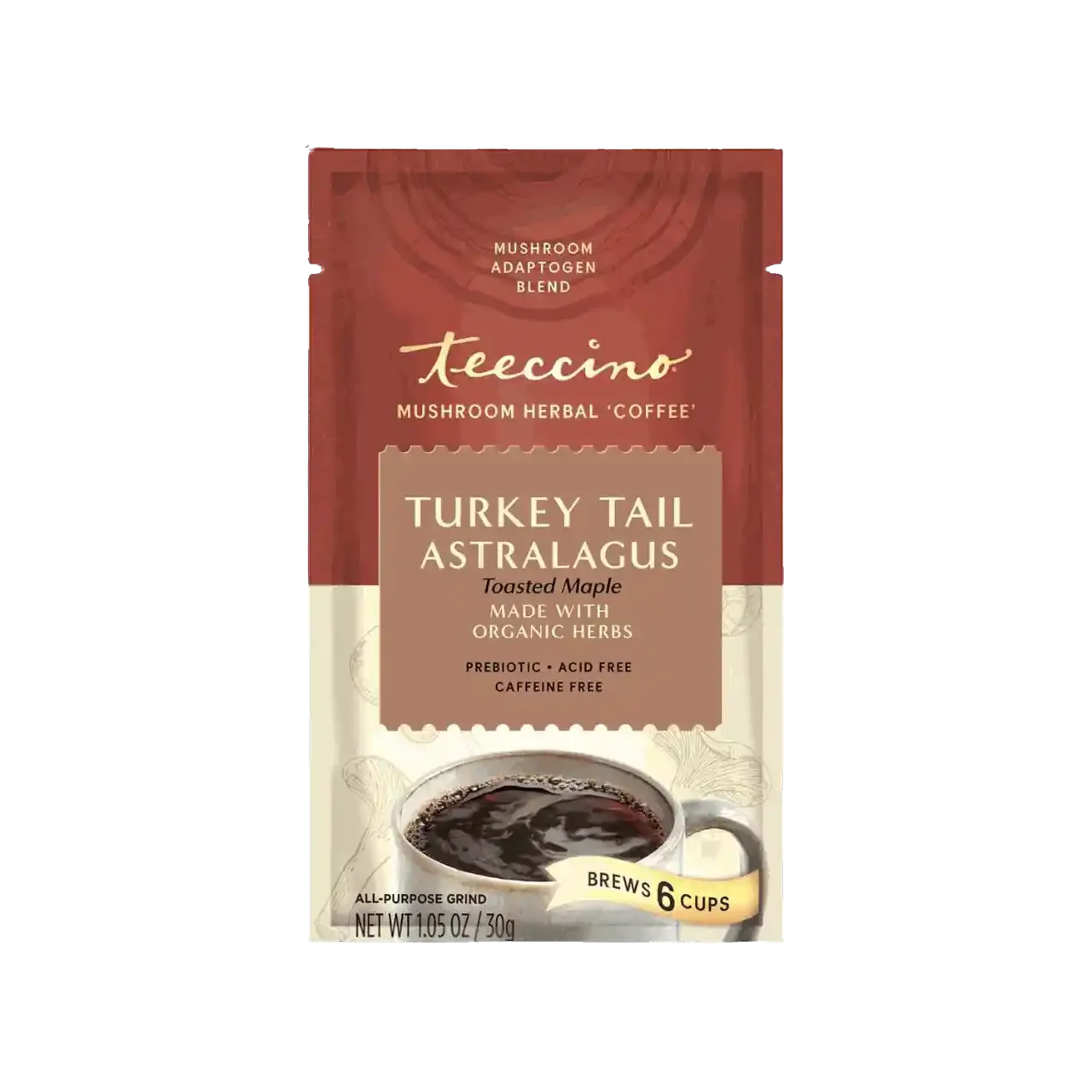 Turkey Tail Astragalus Toasted Maple Mushroom Herbal Coffee - Image 9
