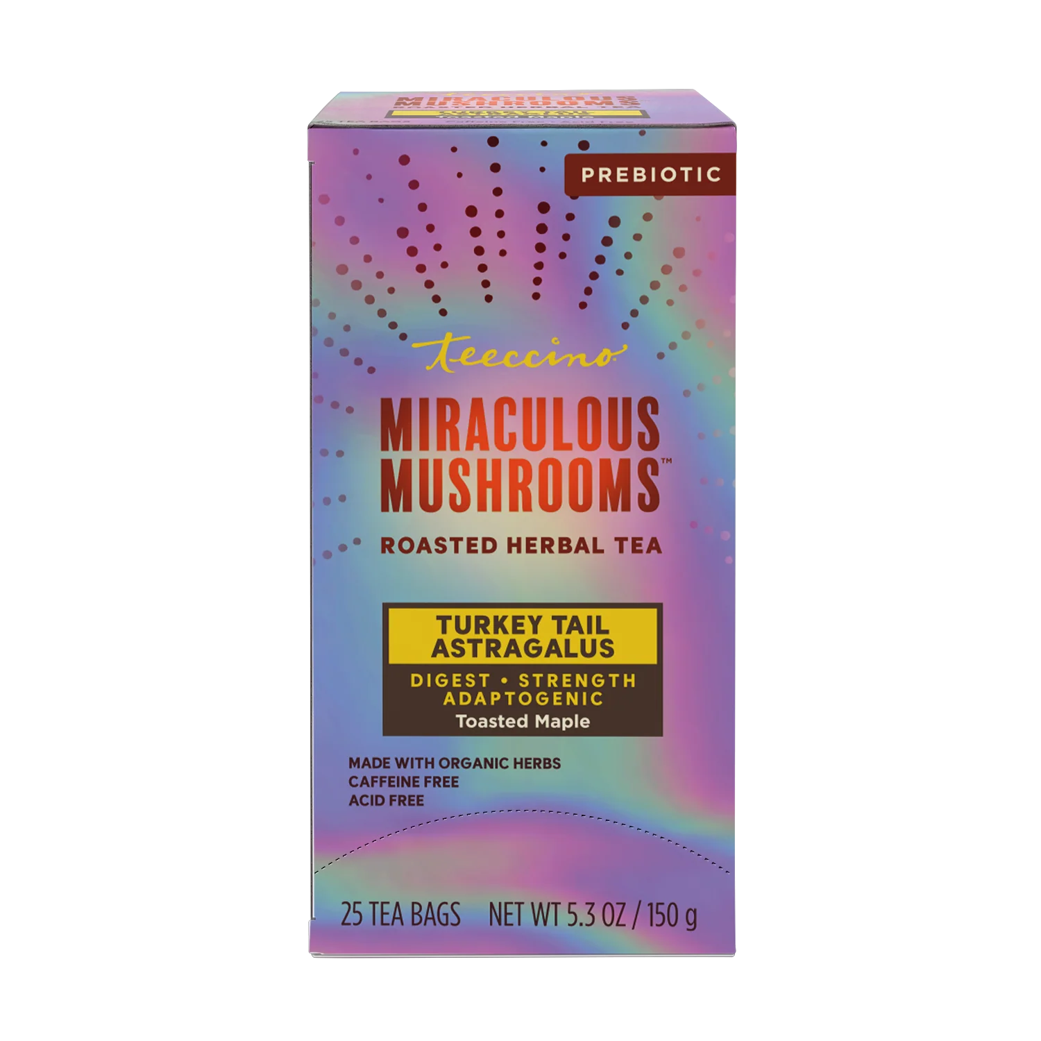 Turkey Tail Astragalus Toasted Maple Mushroom Herbal Tea - Image 3