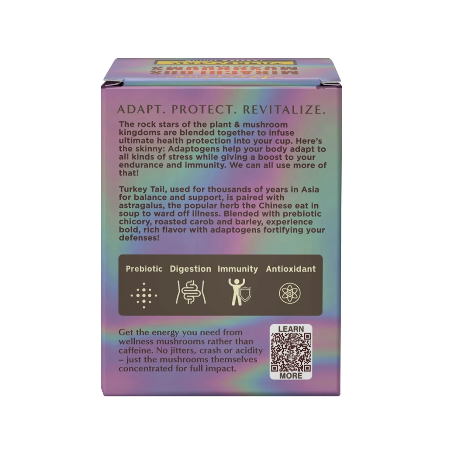 Turkey Tail Astragalus Toasted Maple Mushroom Herbal Tea - Image 8