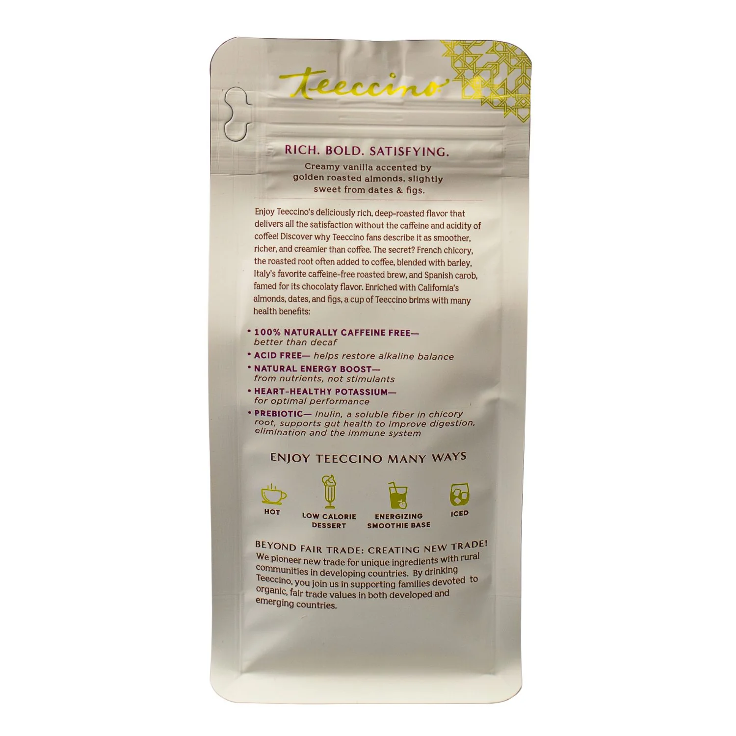 Vanilla Nut Chicory Herbal Coffee - Image 12